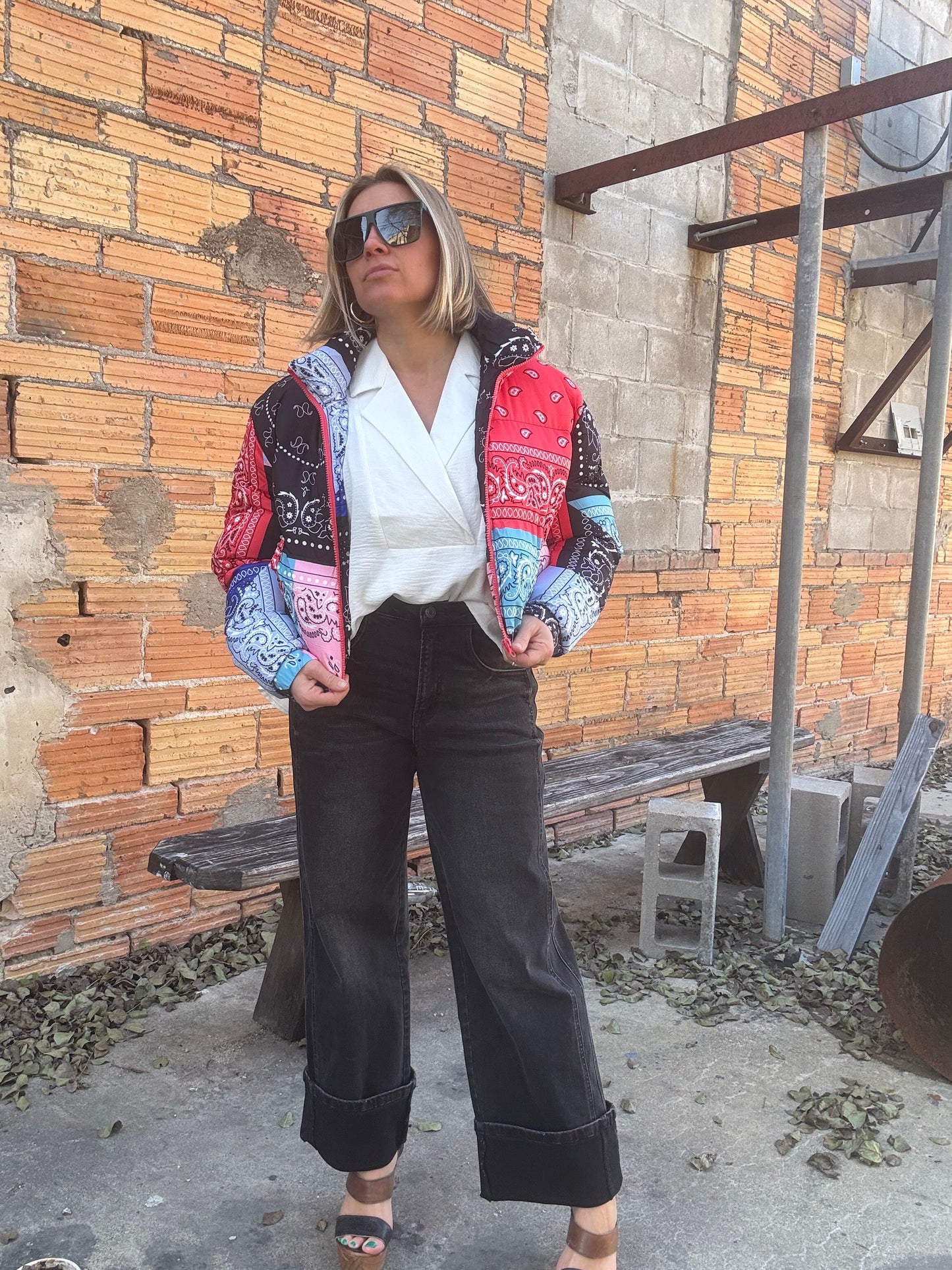 BANDANA PUFFER JACKET