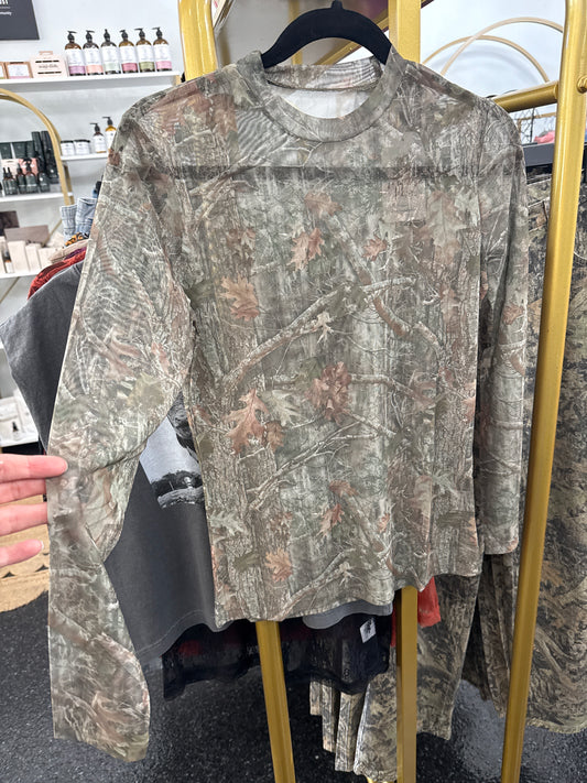 CAMO MESH TOP