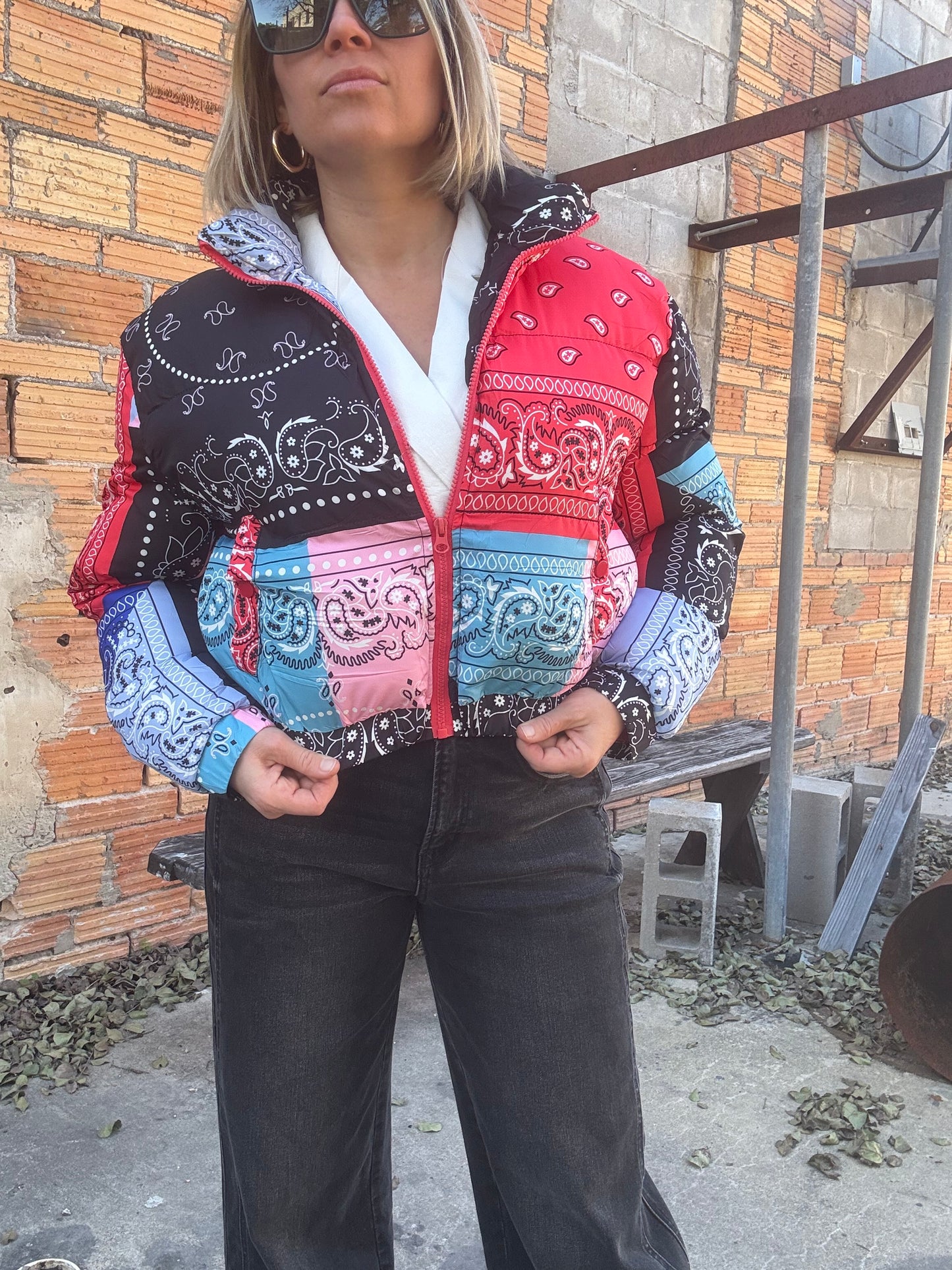 BANDANA PUFFER JACKET