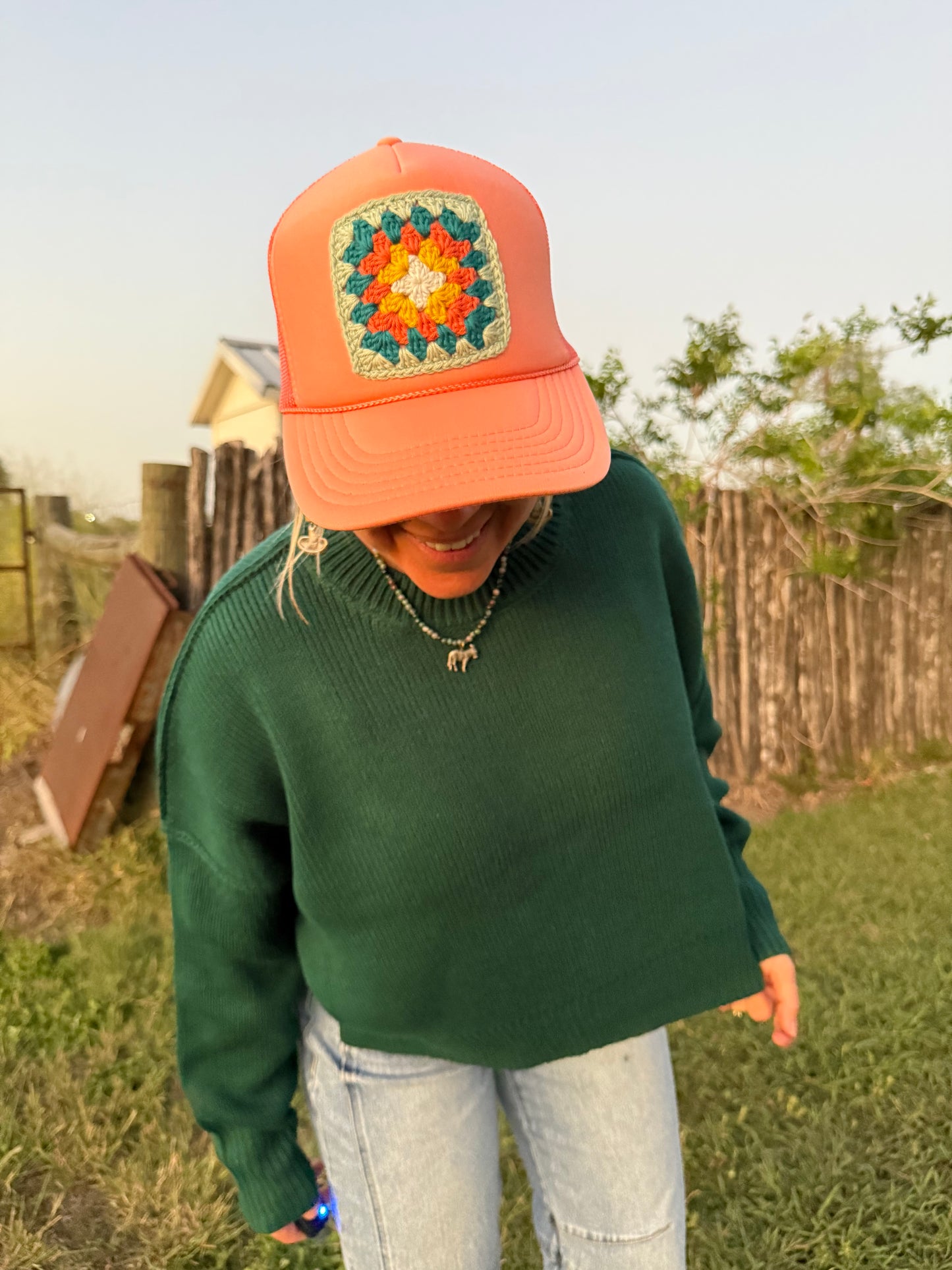 OVERSIZED CROP SWEATER