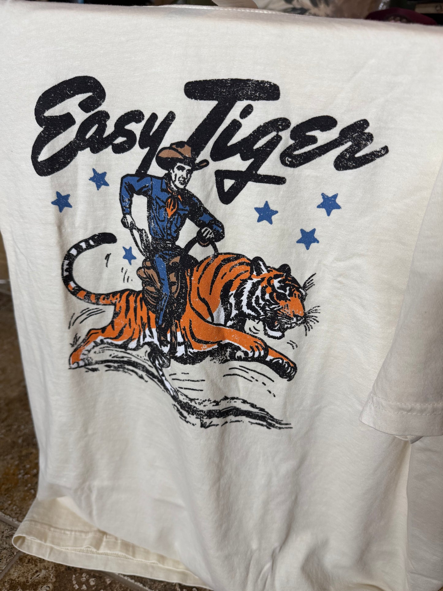 EASY TIGER OVERSIZED TEE