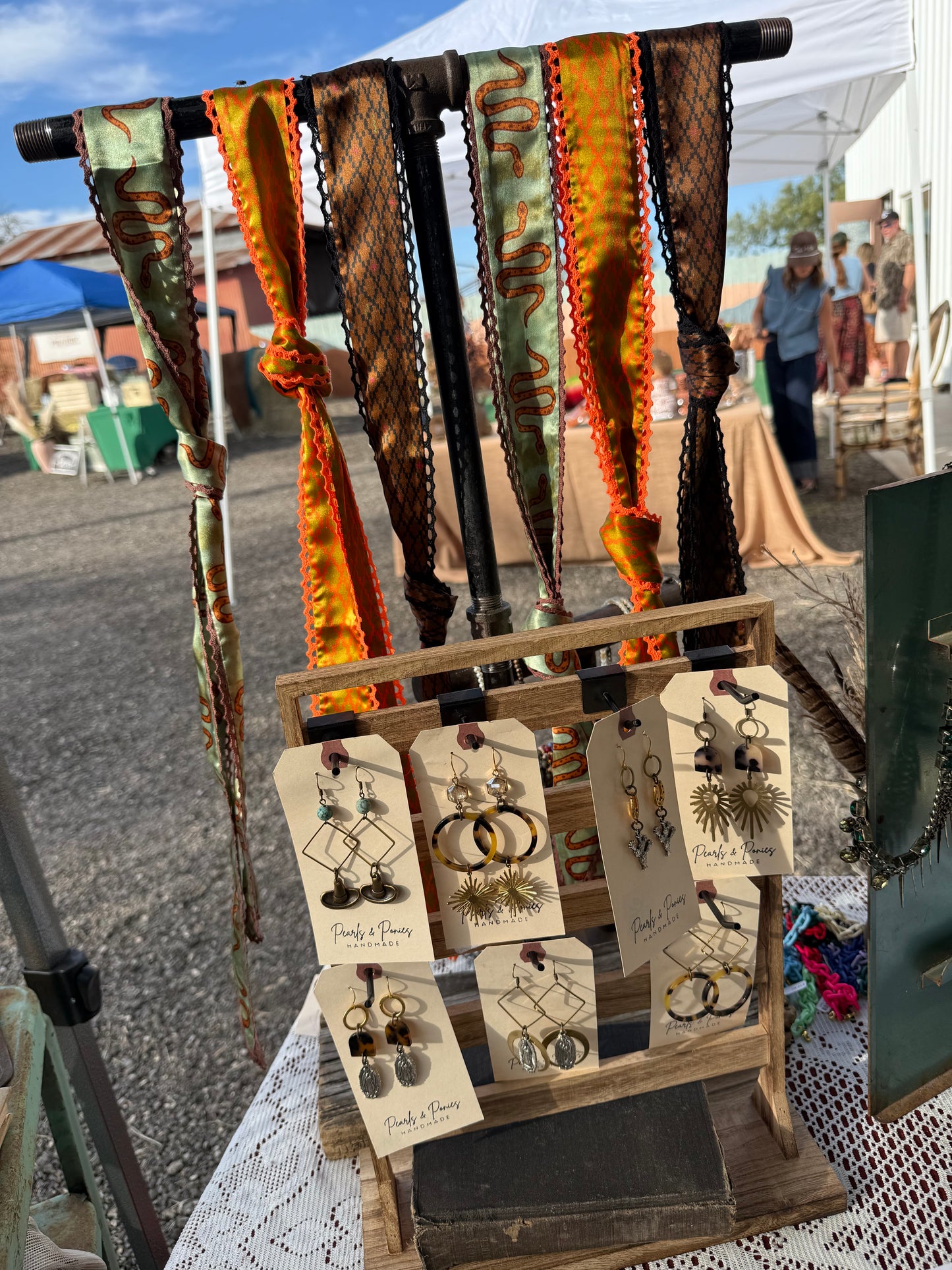 ALLIE FALCON TWILLY SCARF