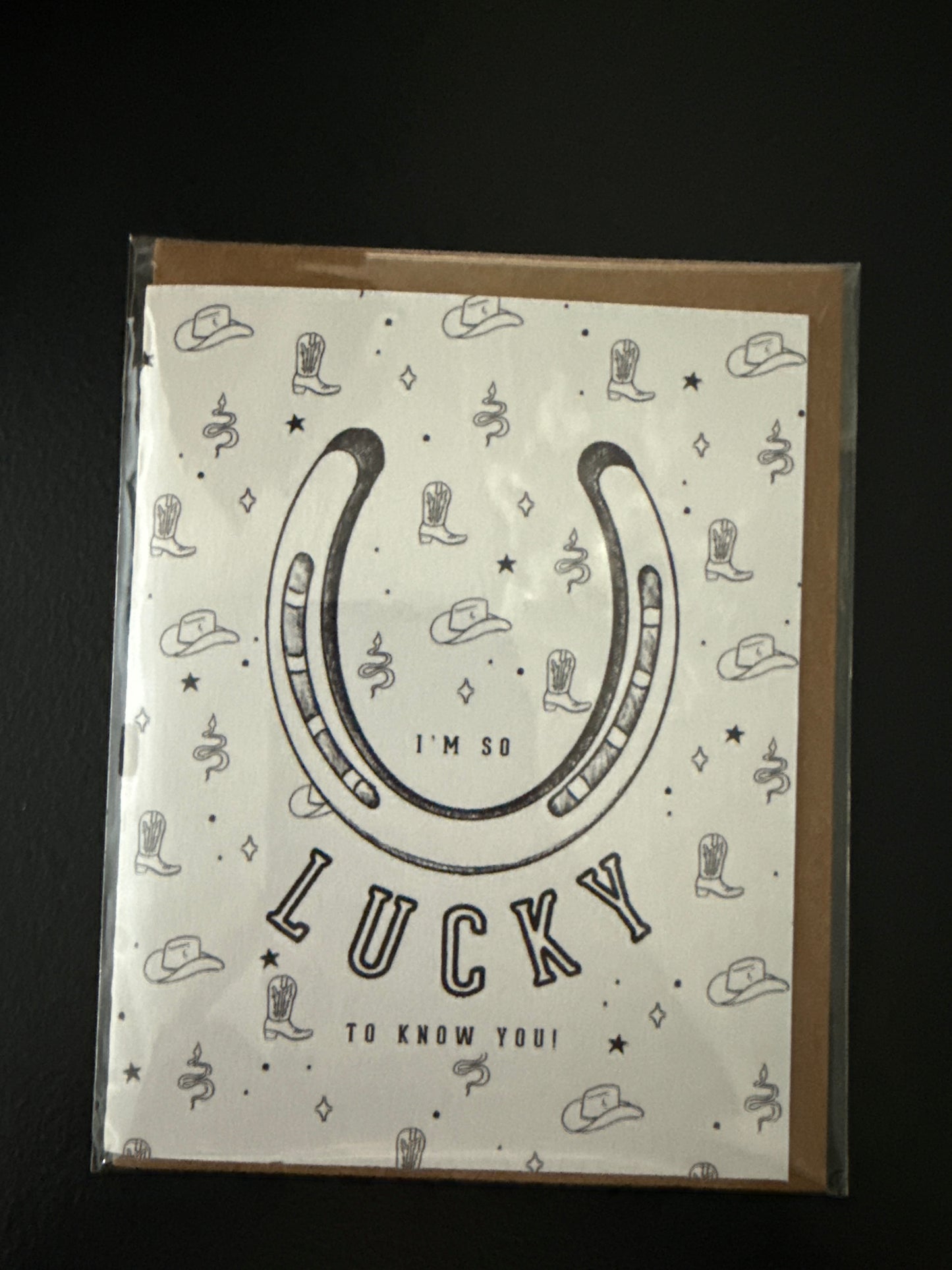 SO LUCKY CARD