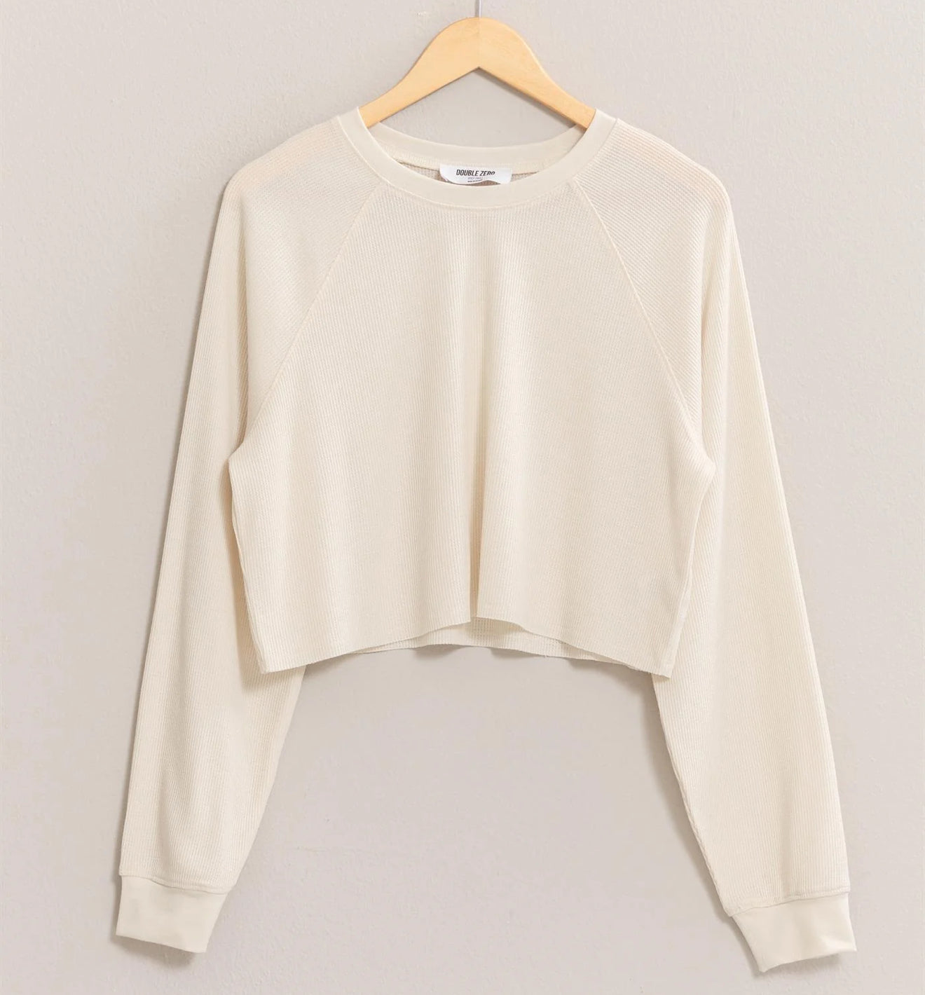 RAGLAN LONG SLEEVE Crop Top