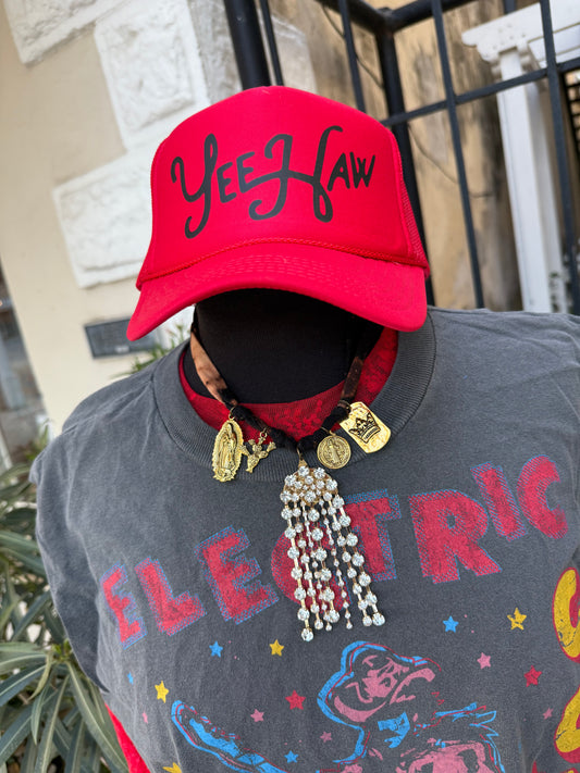 BANDANA CHARM NECKLACE