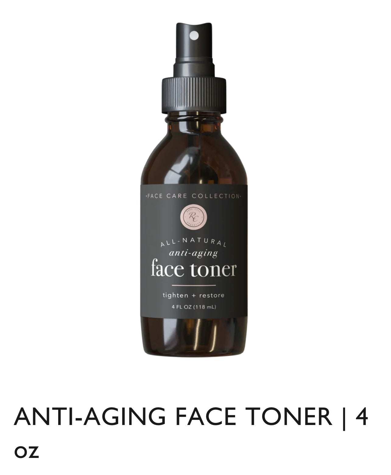 ANTI-AGING FACE TONER | 4 oz