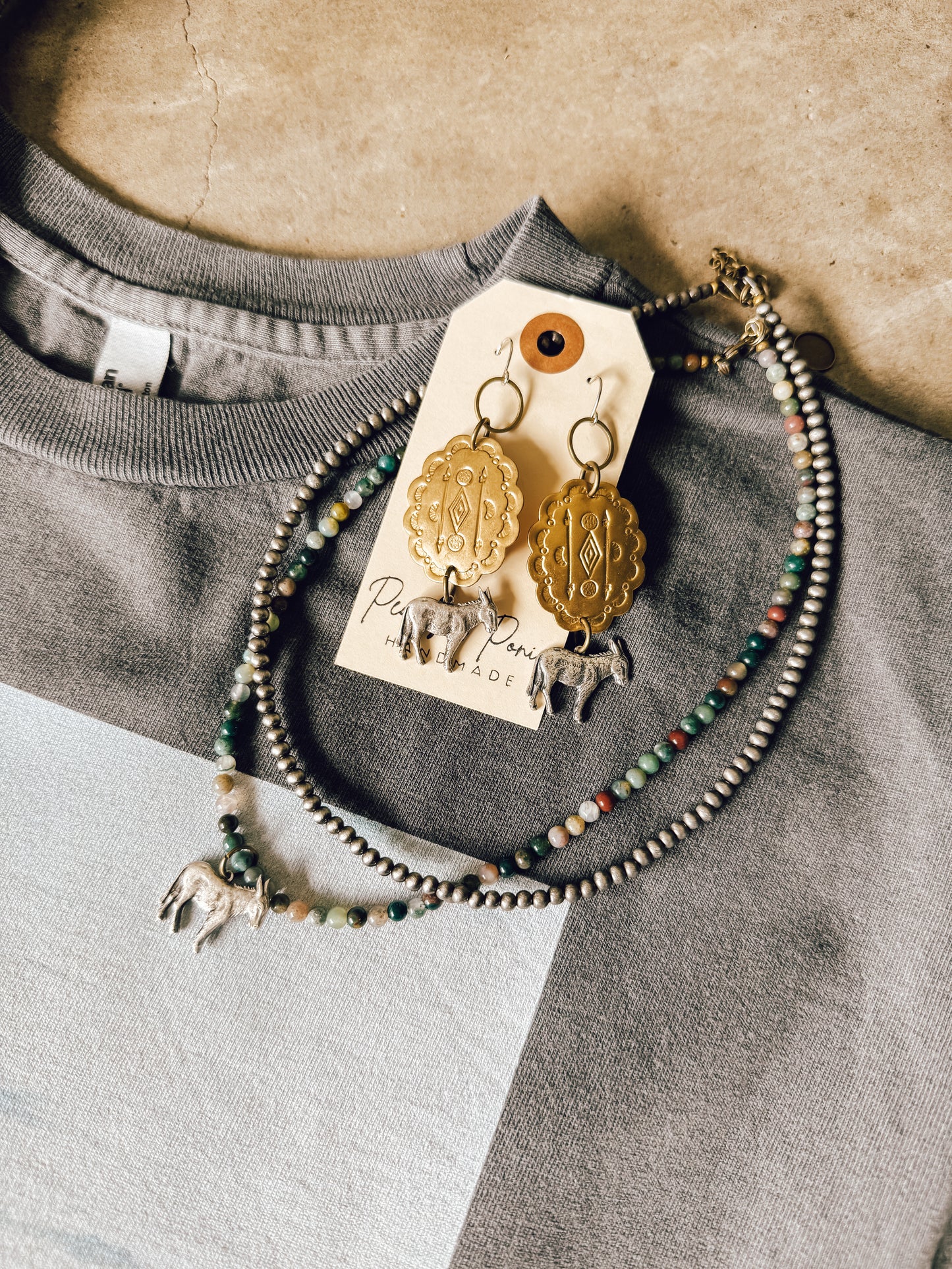NAVAJO PEARL NECKLACE