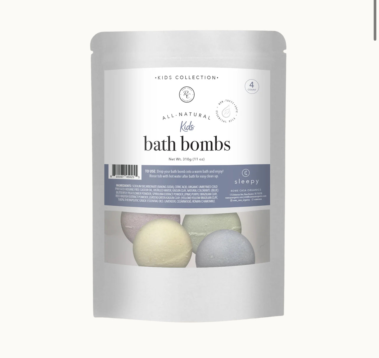 KIDS BATH BOMBS | 4 COUNT