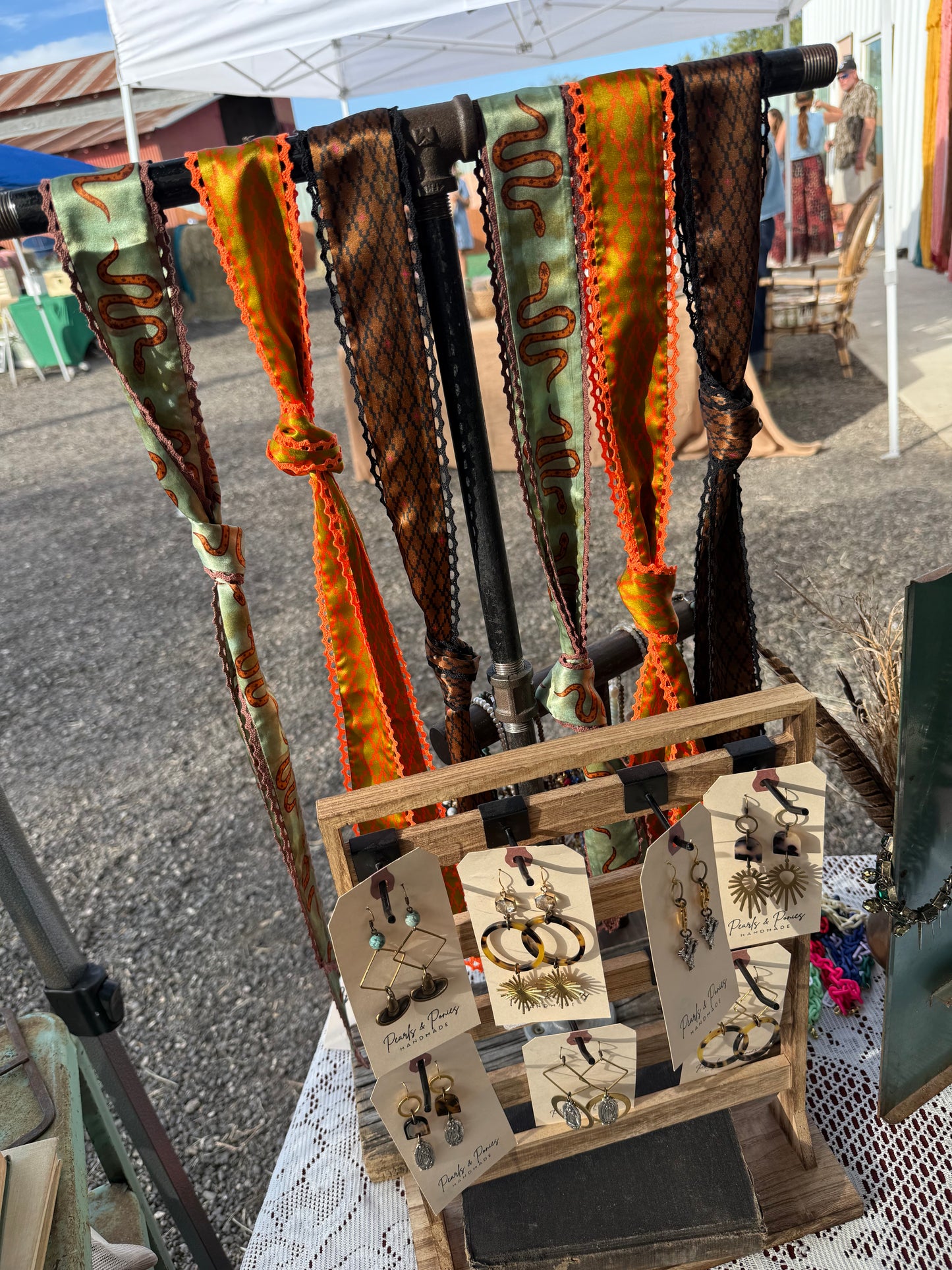 ALLIE FALCON TWILLY SCARF