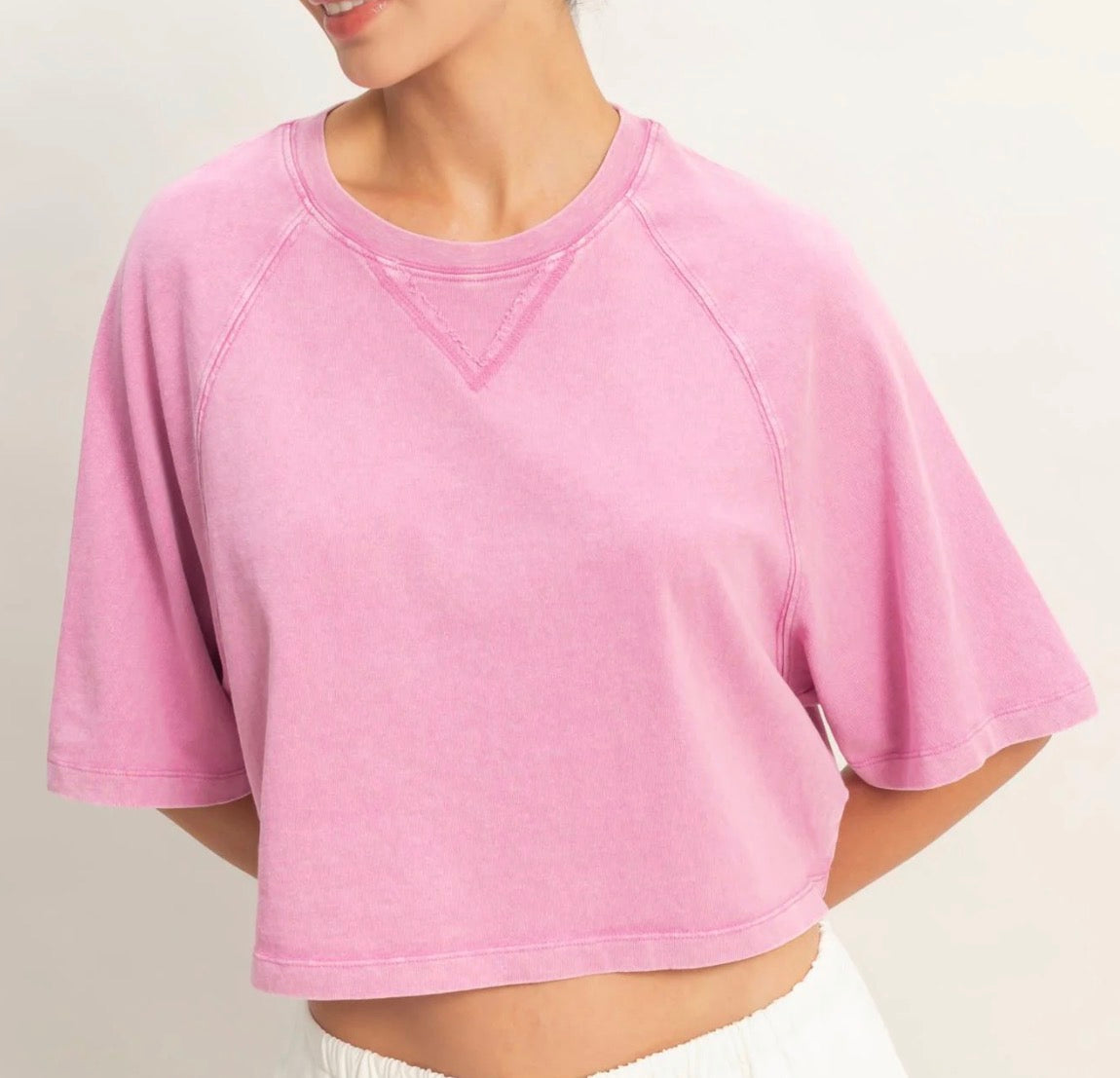 CROP T-shirt