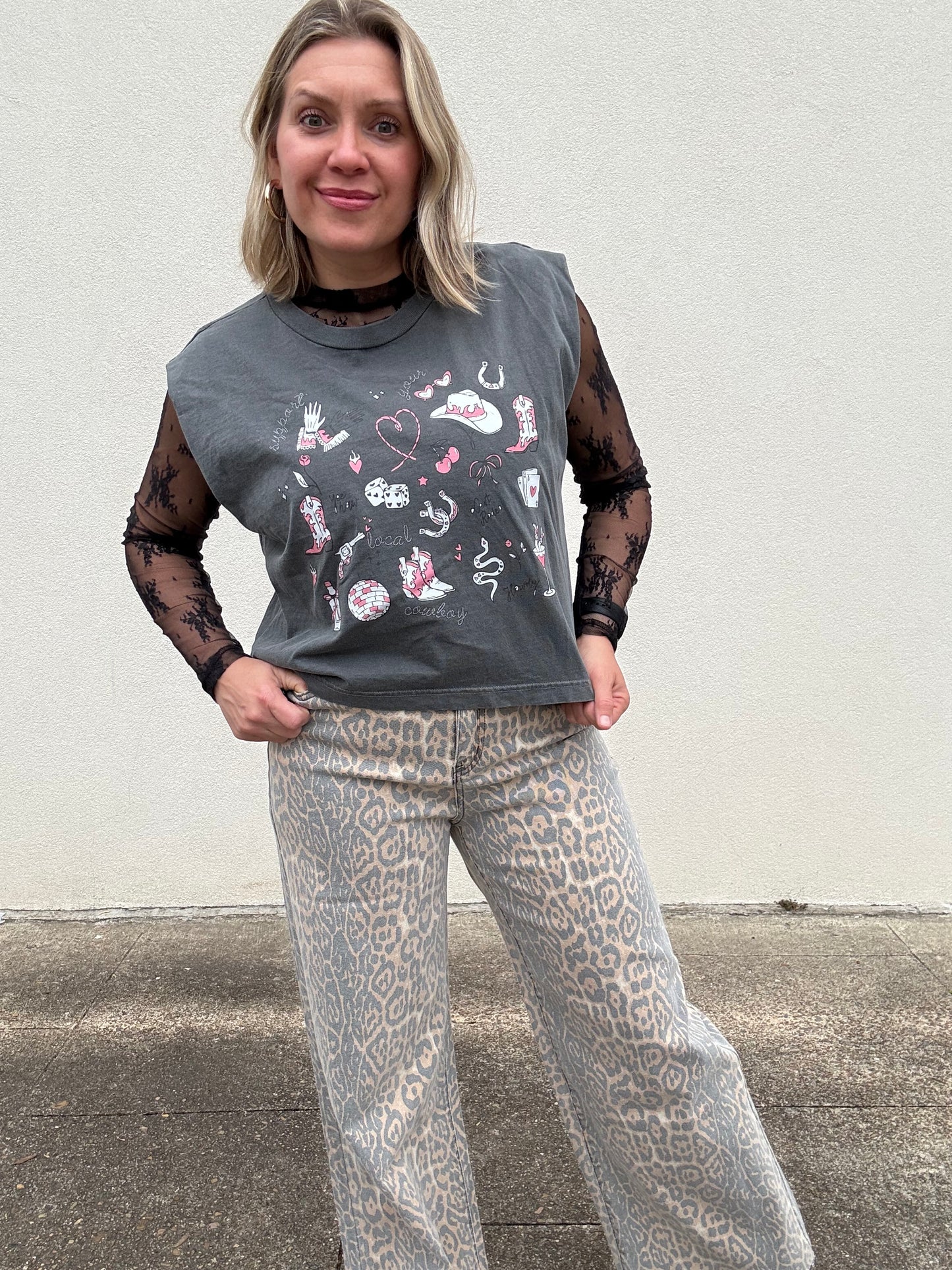 Leopard pants