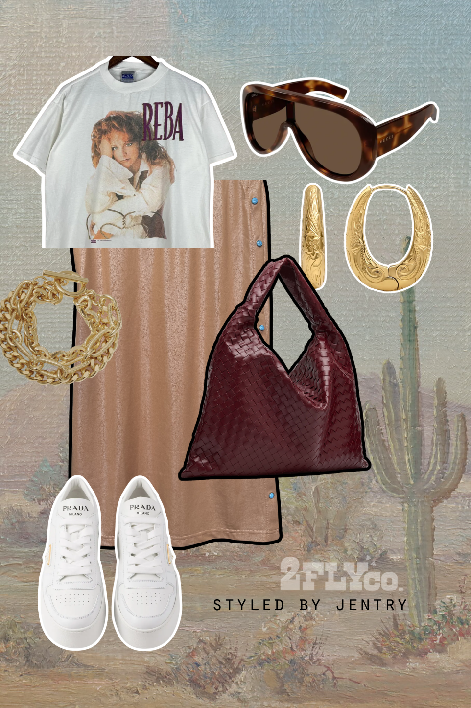 SLIT DECISIONS SKIRT *SADDLE