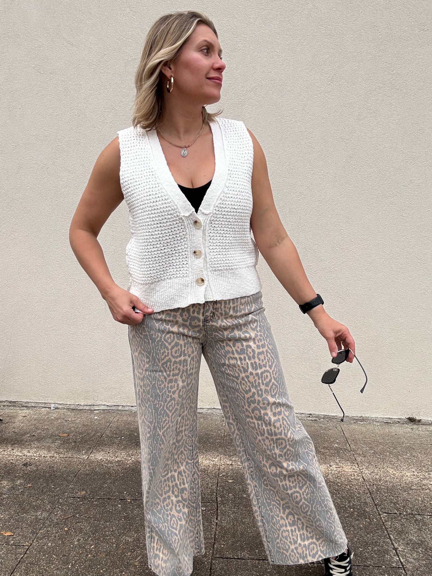 Leopard pants