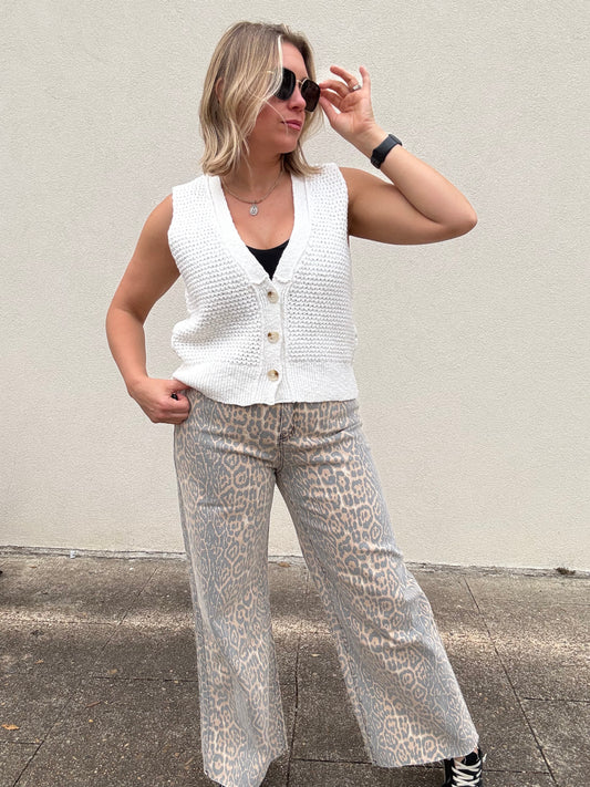 Leopard pants