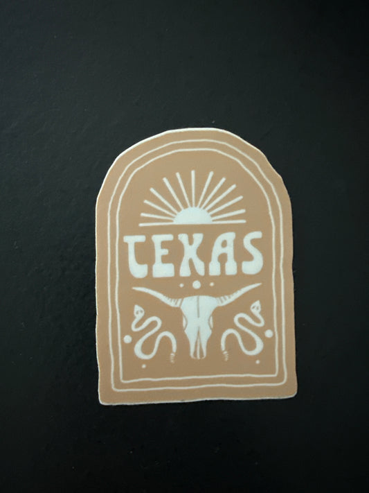 TEXAS STICKER
