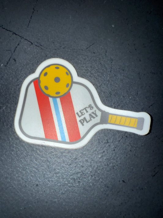 PICKLEBALL STICKER