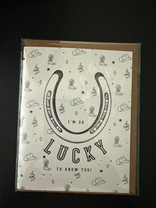 SO LUCKY CARD