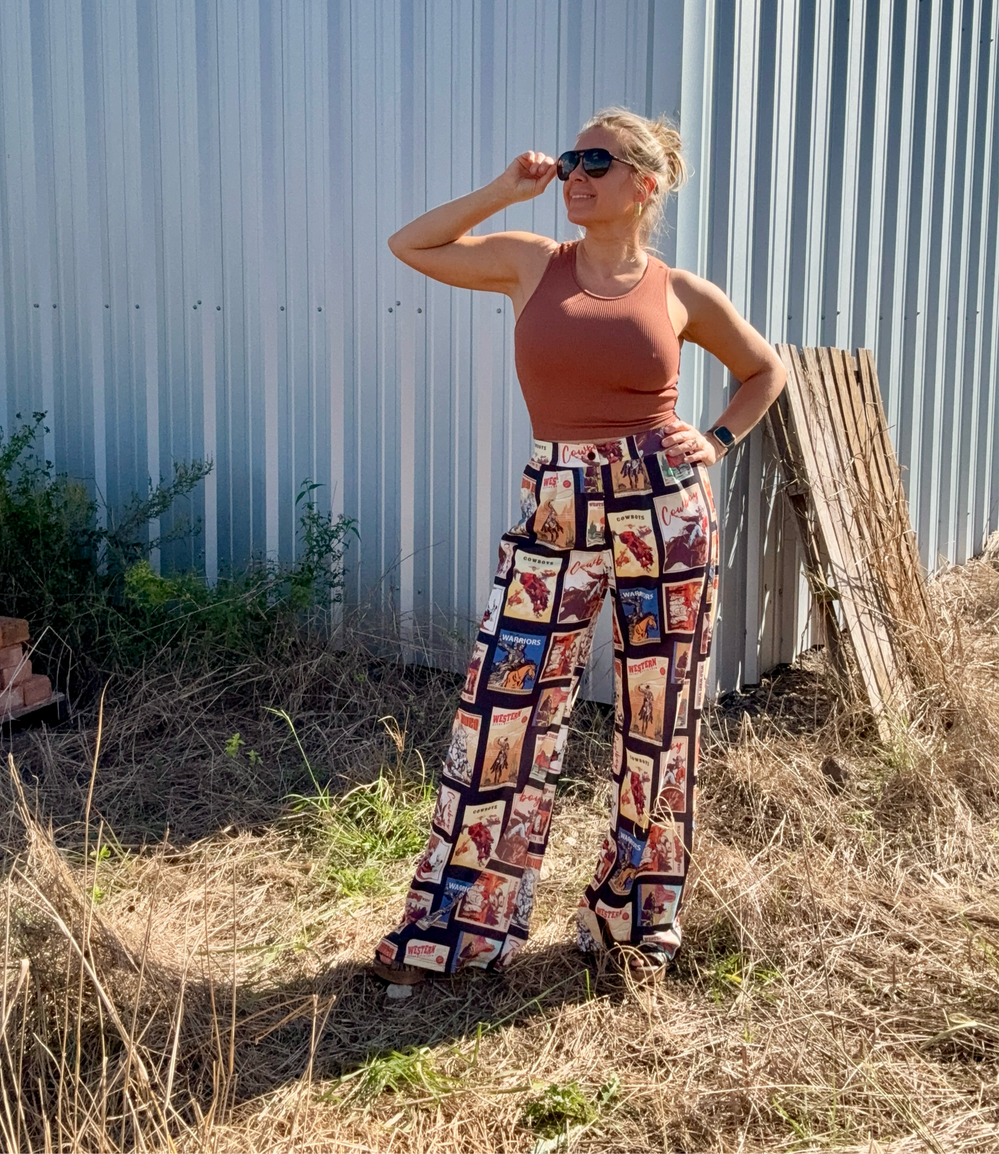 Black Rodeo Cowboy Trousers