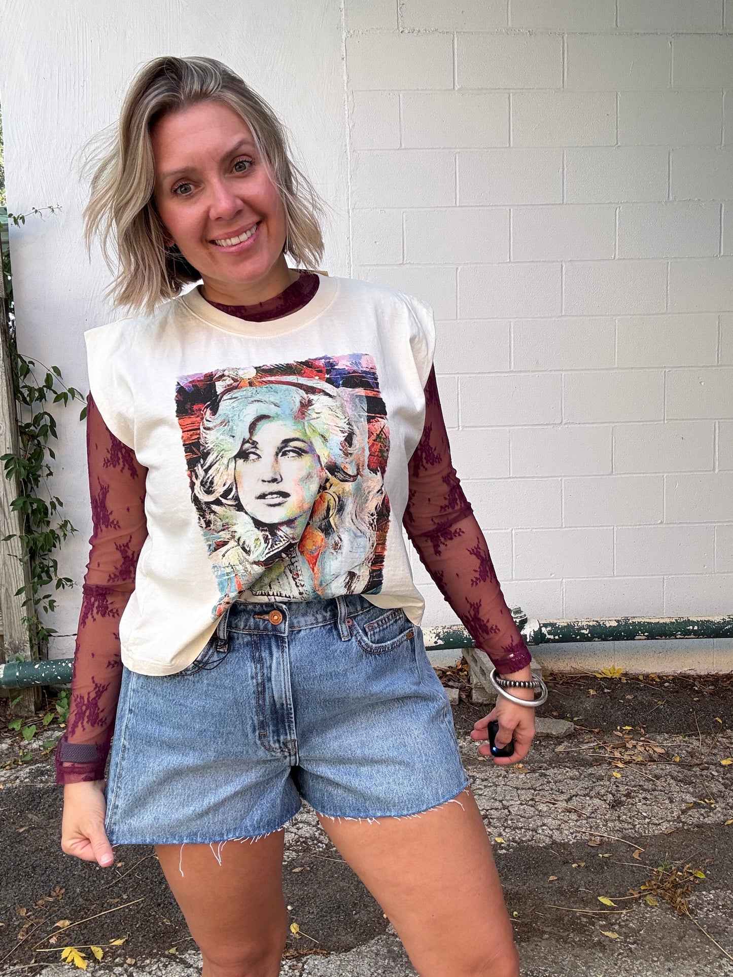 SIDE PANEL HIGH RISE SHORTS