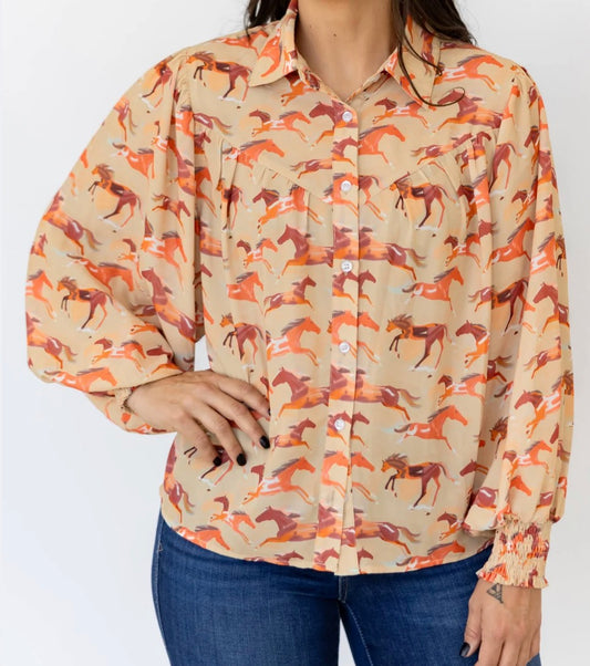 RUSTY PONY BLOUSE