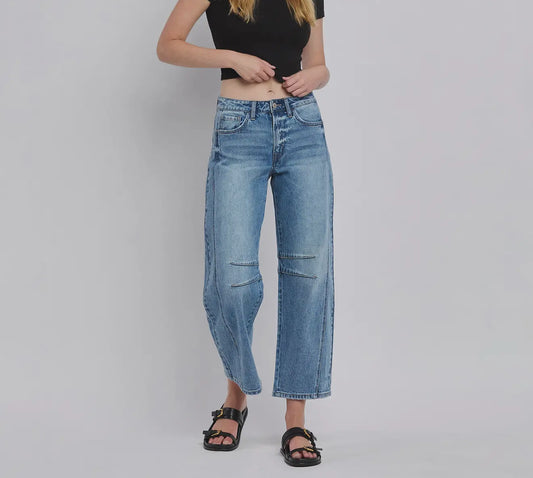 VERVET BARREL JEANS