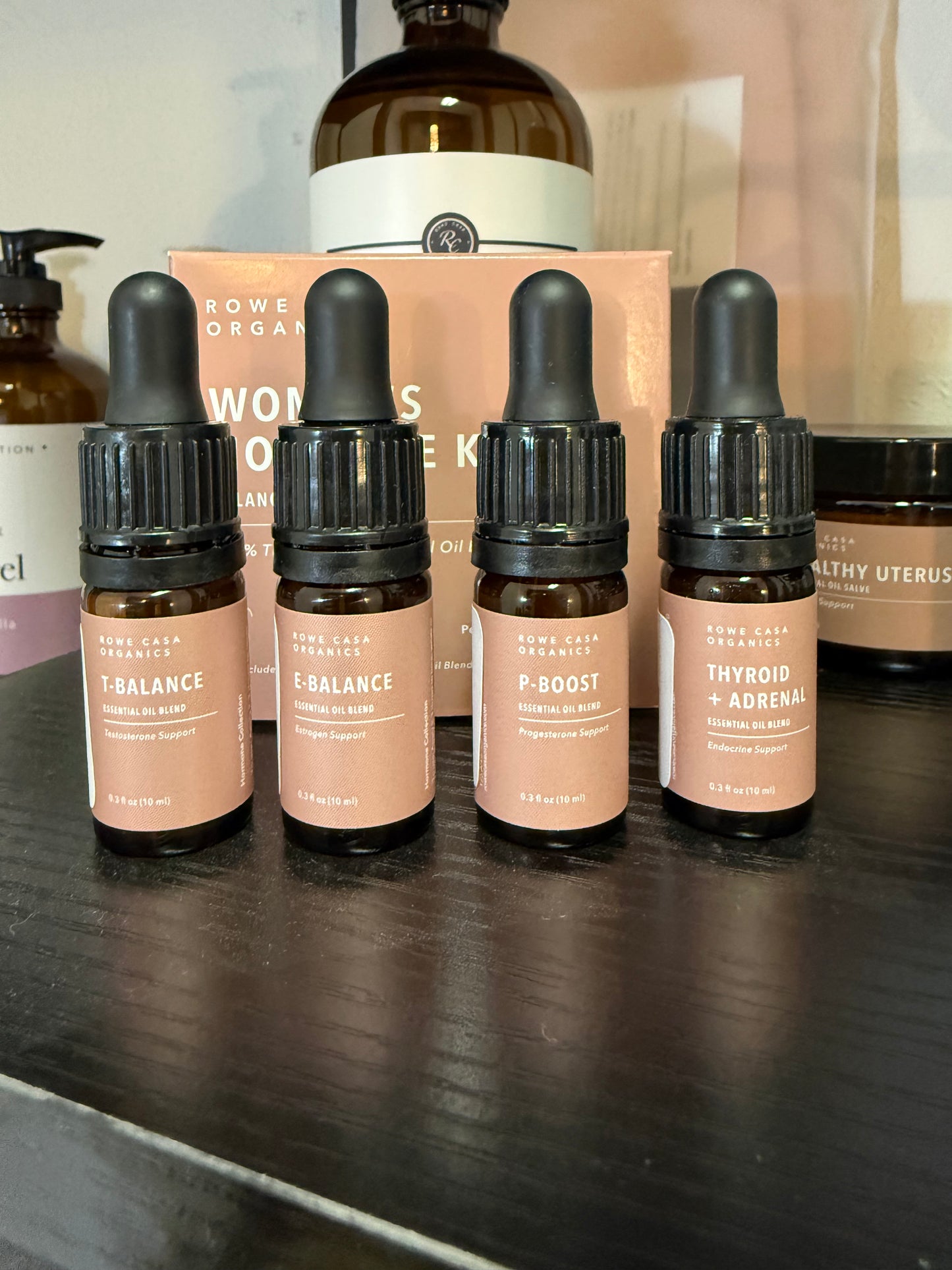 HORMONE OILS | P BOOST | T BALANCE | E BALANCE