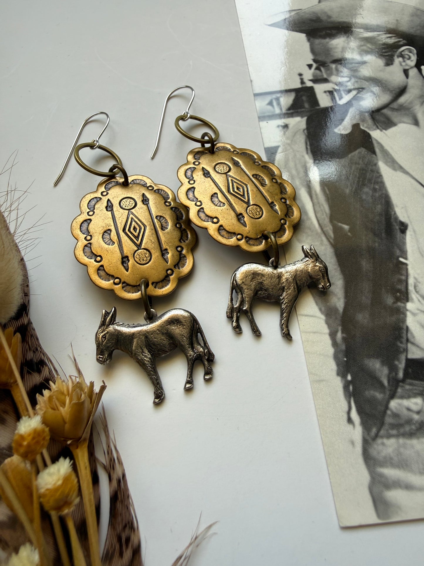 SOUTH TEXAS DONKEY EARRINGS