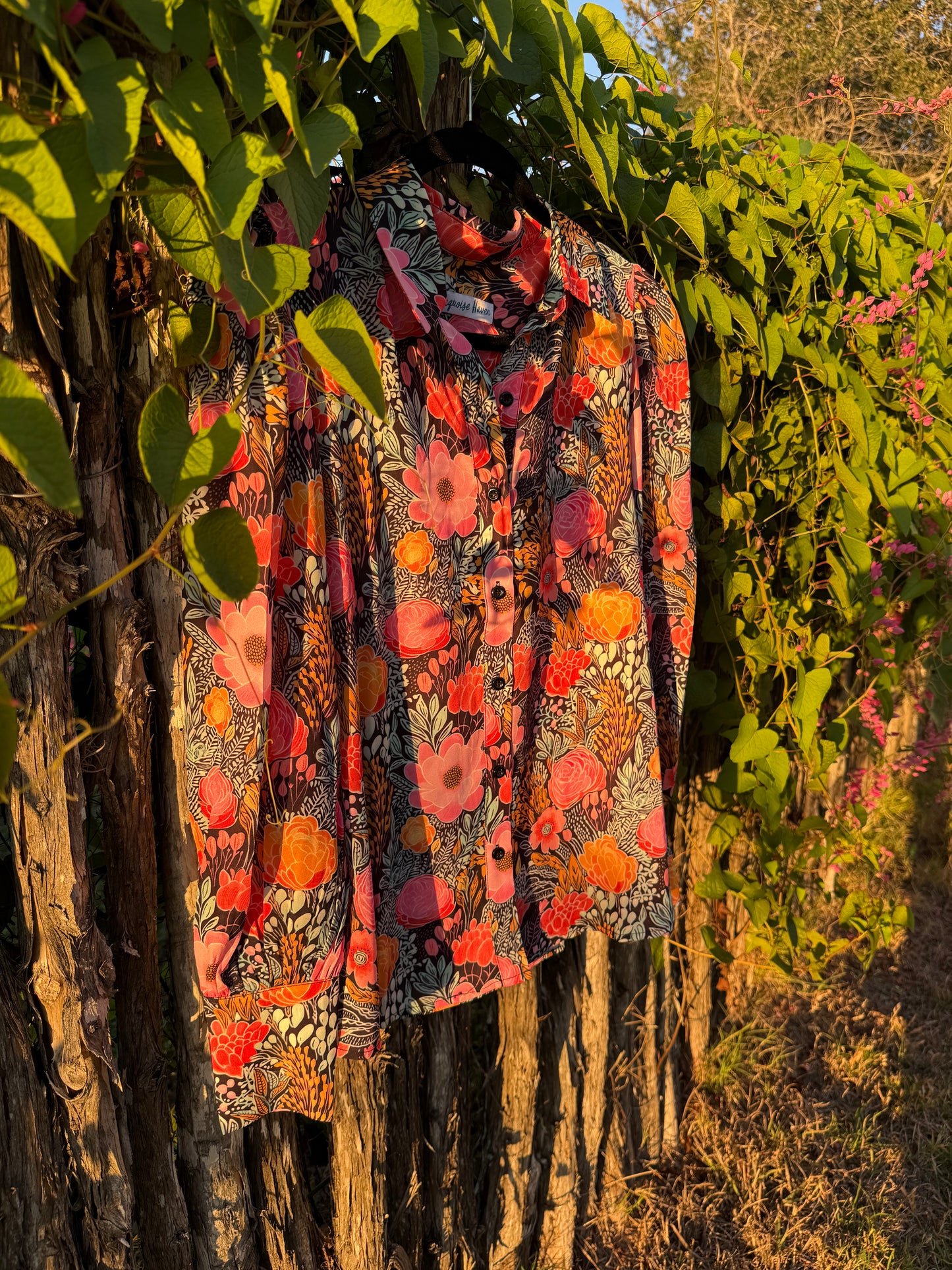 FLORAL PUFF SLEEVE TOP