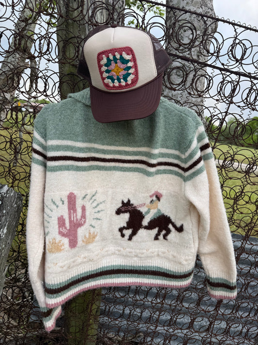 MINT COWBOY KNIT CARDIGAN