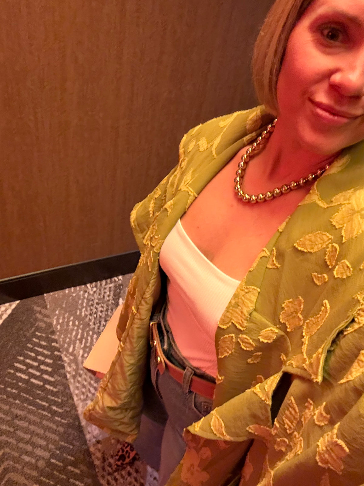 Citrine Olive Draped Kimono Cardigan