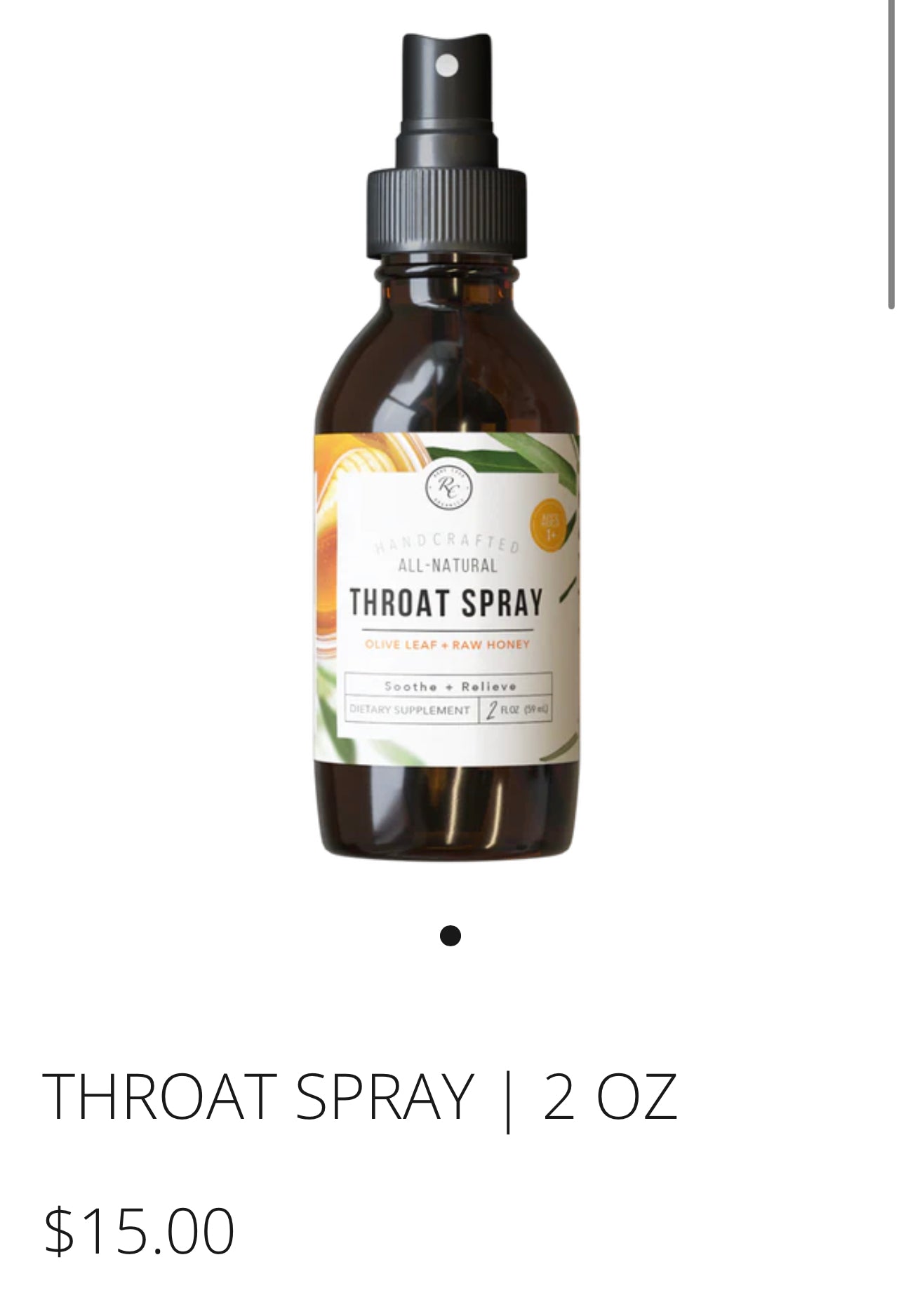 THROAT SPRAY